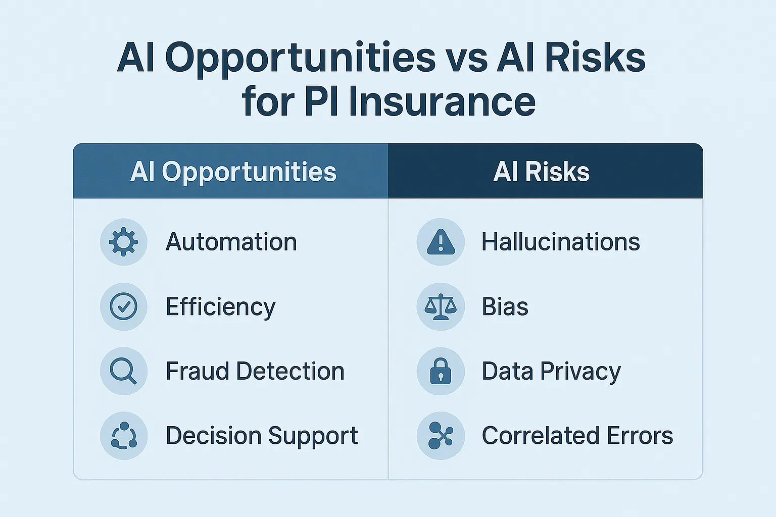 AI Opportunities vs AI Risks