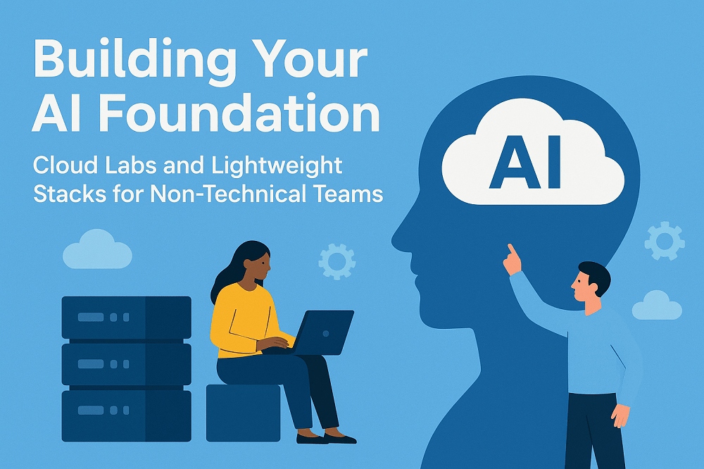 SME cloud lab concept: lightweight, secure AI stack