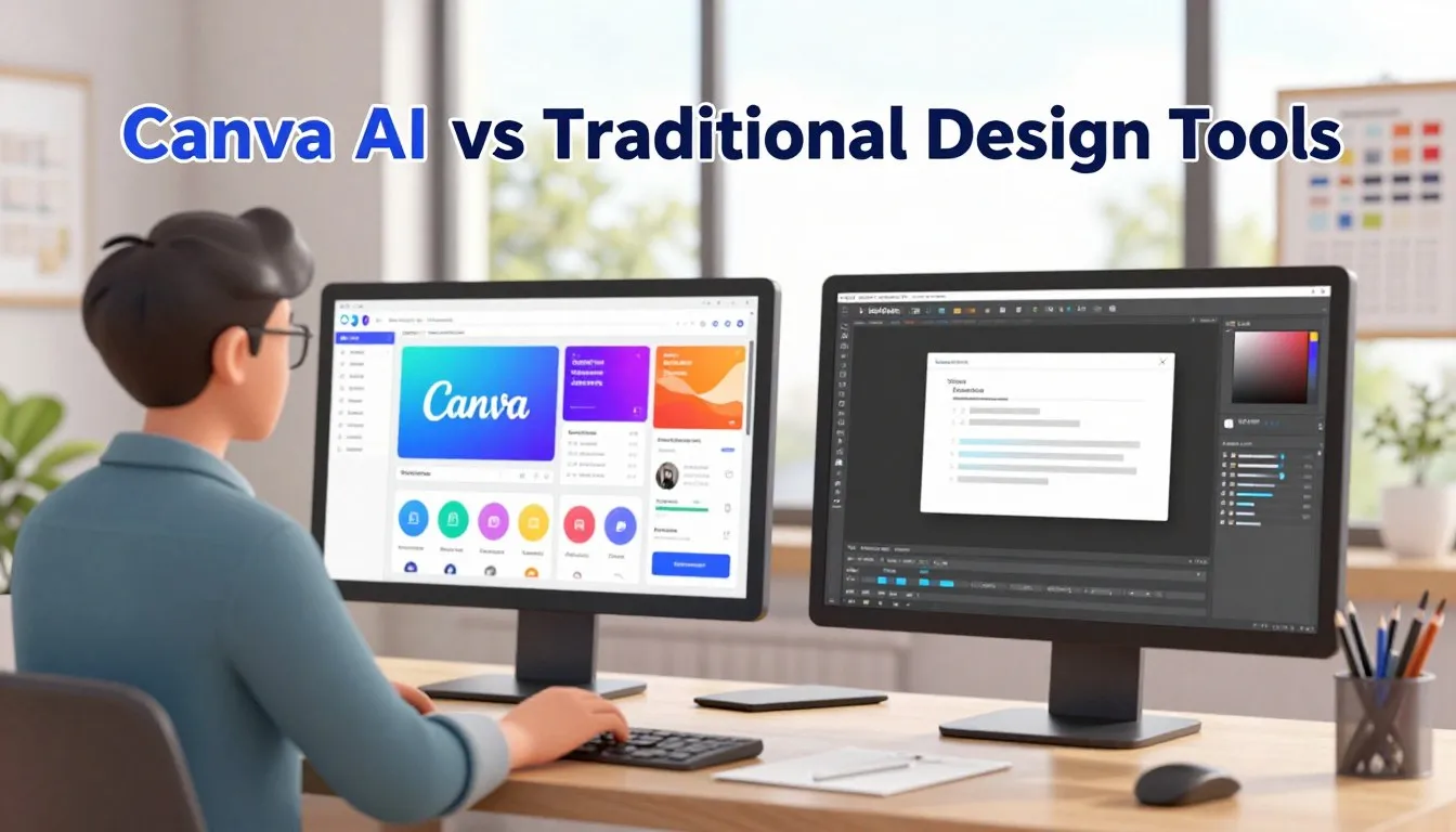 Canva AI vs Traditional Design Tools