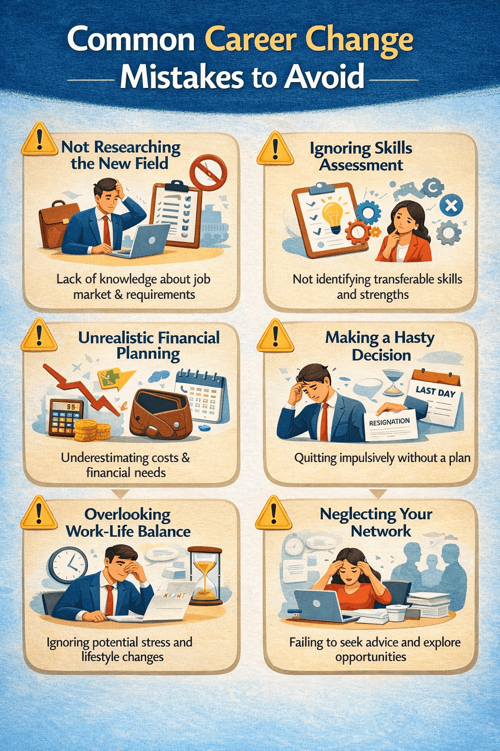 Common Career Change Mistakes to Avoid
