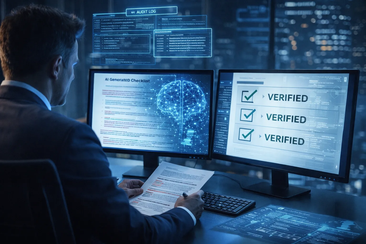 Human vs AI Verification