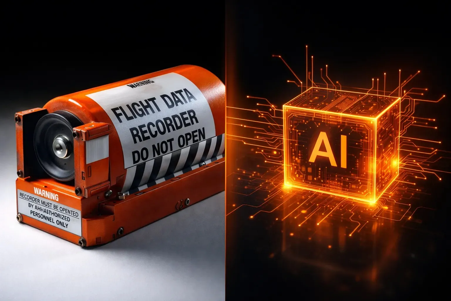 black box flight data recorder