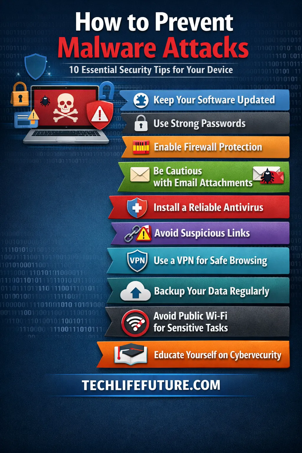 how to prevent malware attacks